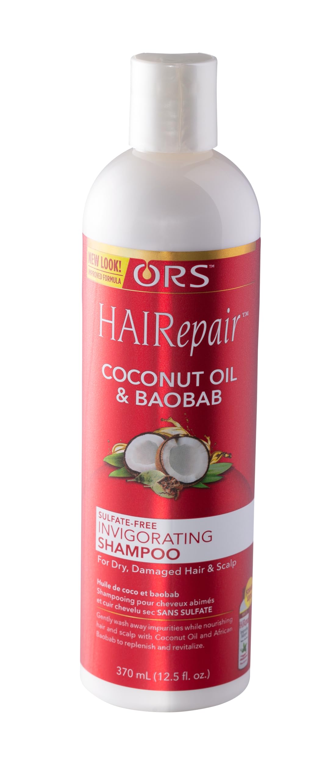 Organic Root Stimulator Shampoo Hair Repair Invigorating, 12.5 Ounce