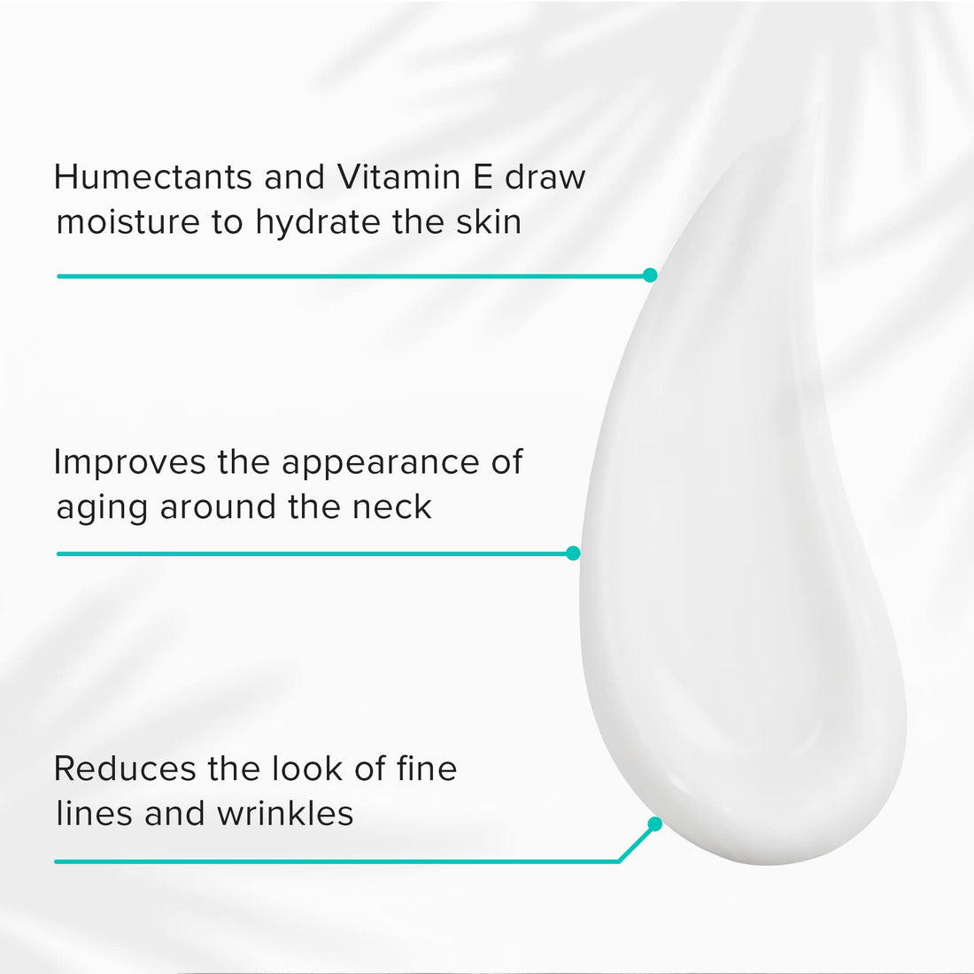 ClarityRx Keep Your Chin Up Anti-Aging Neck & Chest Serum, Natural Plant-Based Hyaluronic Acid Treatment for All Skin Types (1 fl oz)