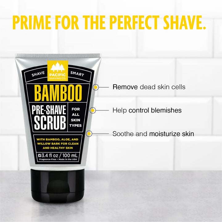 Pre-Shave Exfoliating Wash 3 Ounces