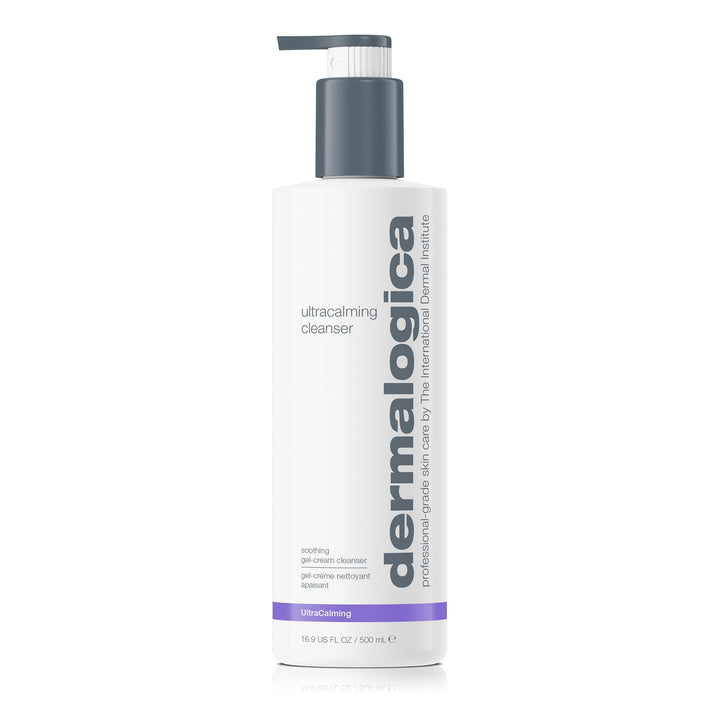 Dermalogica Ultracalming Cleanser, Gentle Face Wash for Sensitive Skin - Calms and Cools Redness and Discomfort, PH balanced, Non- Foaming, Gel Cream Type, 16.9 Fl Oz