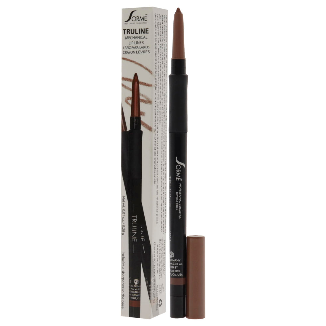 Sorme' Treatment Cosmetics Truline Mechanical Lipliner, Affair, 0.01 oz.