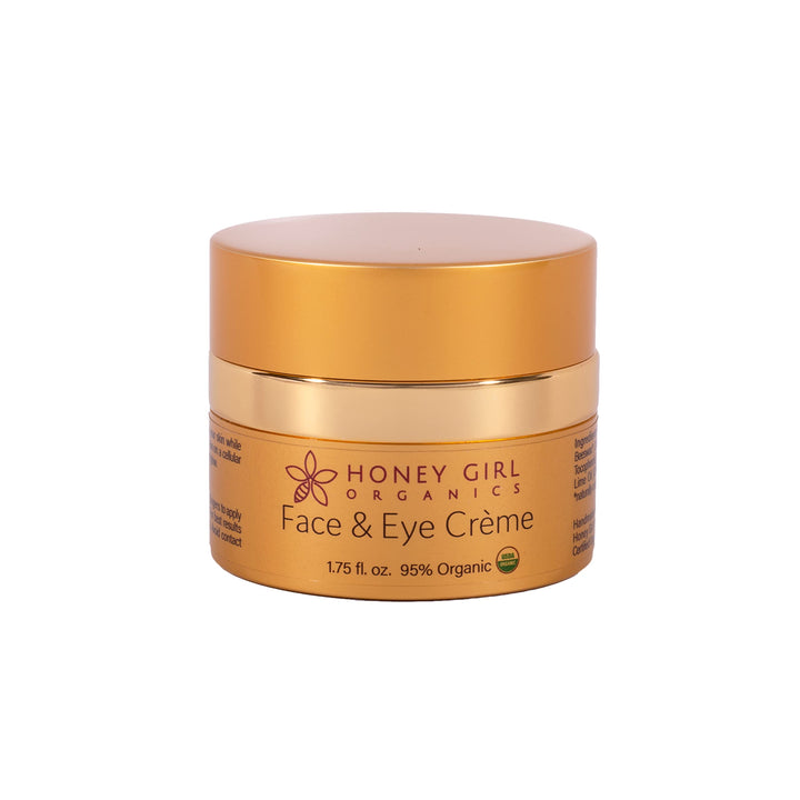 Honey Girl Organics Face and Eye Creme, 1.75 Fluid Ounce