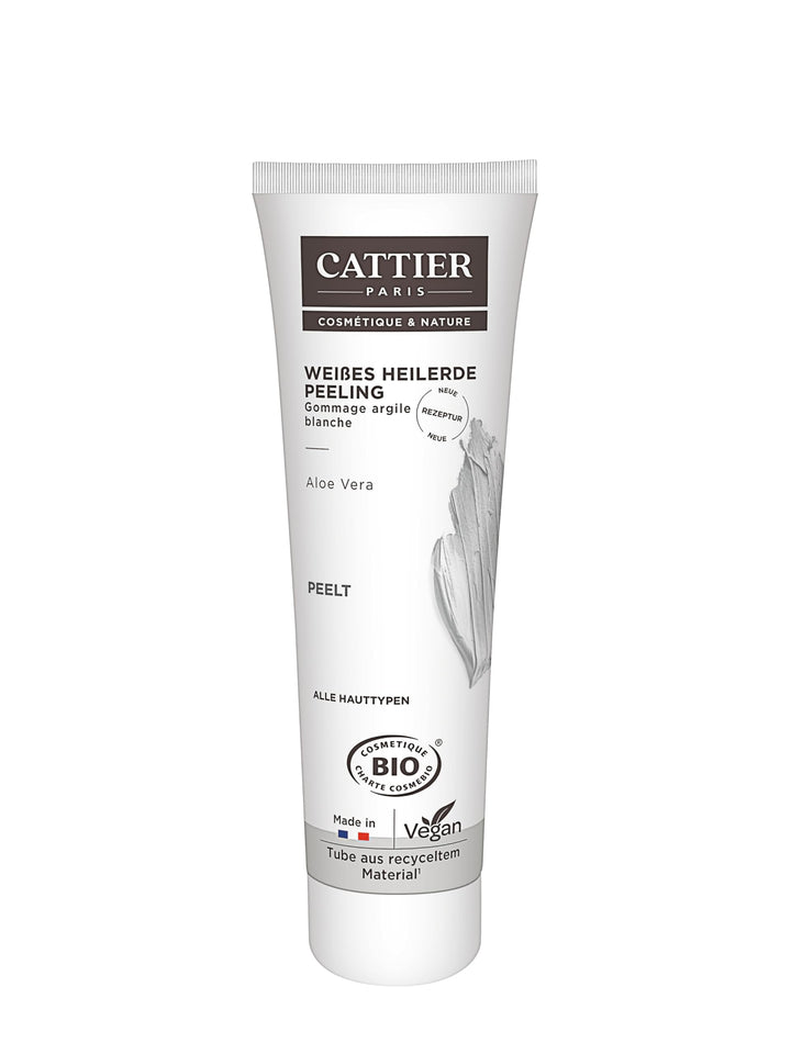 Cattier Organic White Clay Face Scrub With Aloe Vera 100 ml