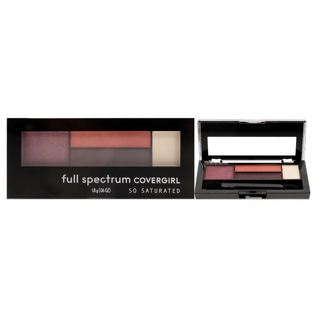 Covergirl So Saturated Quad Palette, With It, 0.06 Ounce