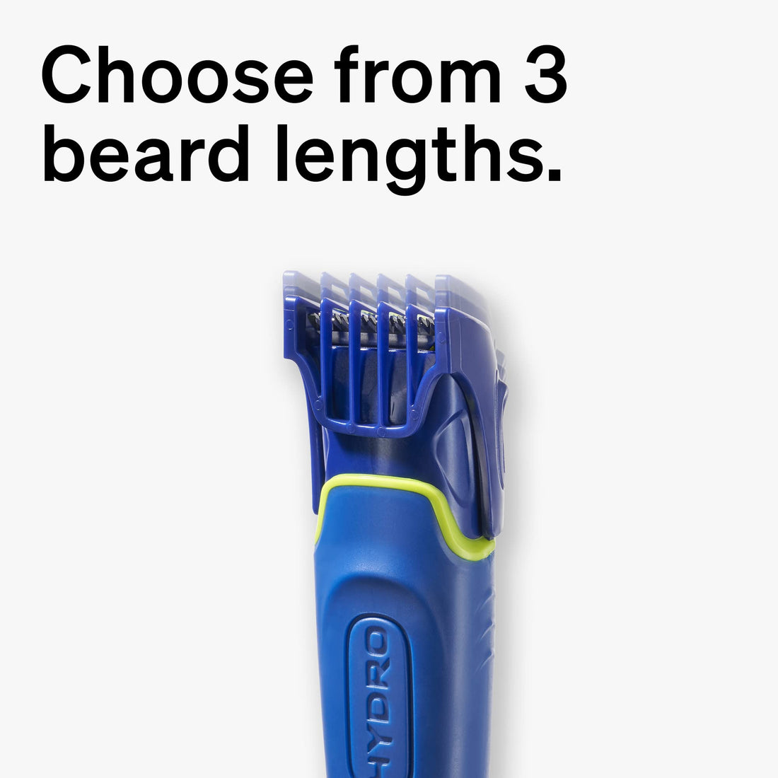 Schick Hydro Skin Comfort Beard Groomer, 4-in-1 Power Razor and Trimmer for Men, 1 Handle and 5 Refills