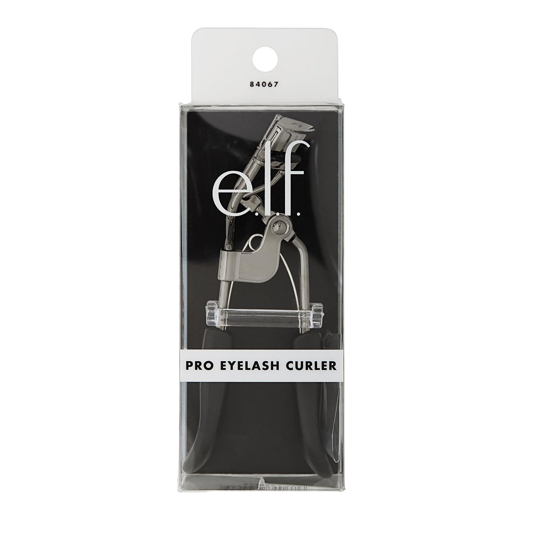 e.l.f. Pro Eyelash Curler, Strong, Contoured, Eye-Opening, Voluminous Lashes, Includes Additional Rubber Replacement Pad, Silver