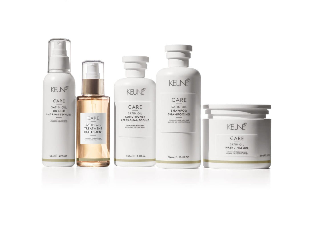 Keune Care Satin Oil Treatment 3.2 oz luminosity for dull hair