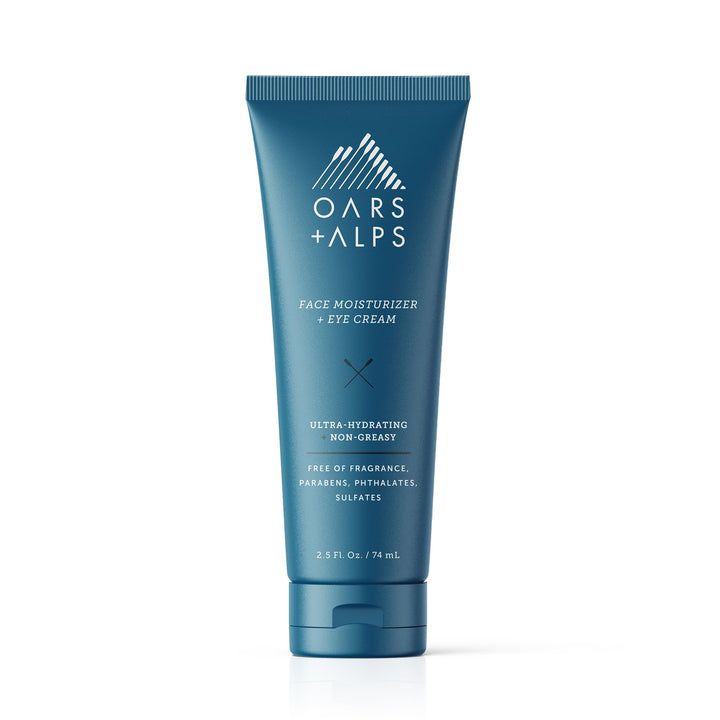 Oars + Alps Face Moisturizer and Eye Cream, Easter Basket Stuffer, Hydrates Skin with Shea Butter and Jojoba Oil, Anti Aging, Vegan and Gluten Free