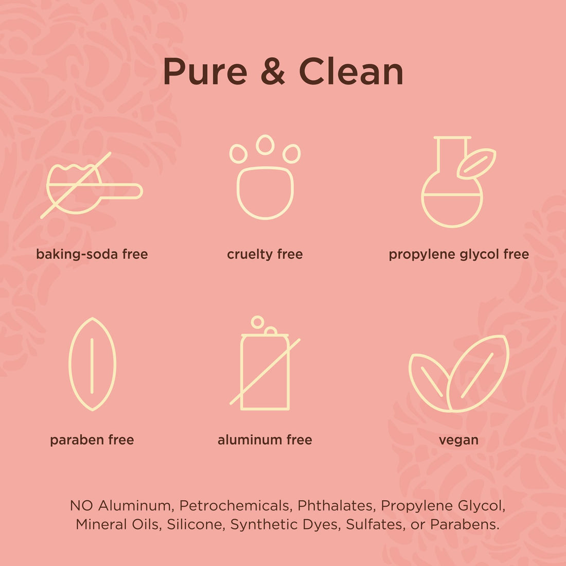 Lavanila Pure Vanilla Deodorant for Women 2-Pack (2 Oz Each) - Natural Aluminum Free Solid Stick Deodorant, Made In USA, Vegan