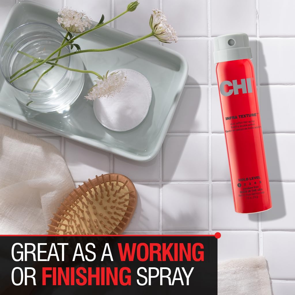 Infra Texture Hair Spray by CHI for Unisex - 2.6 Ounce Hair Spray