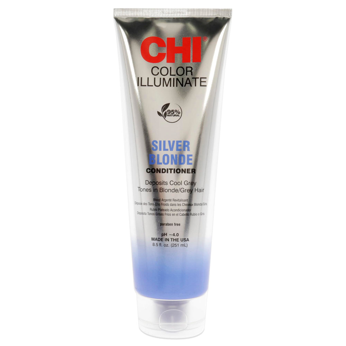 CHI Ionic Illuminate Color Silver Blonde Conditioner
