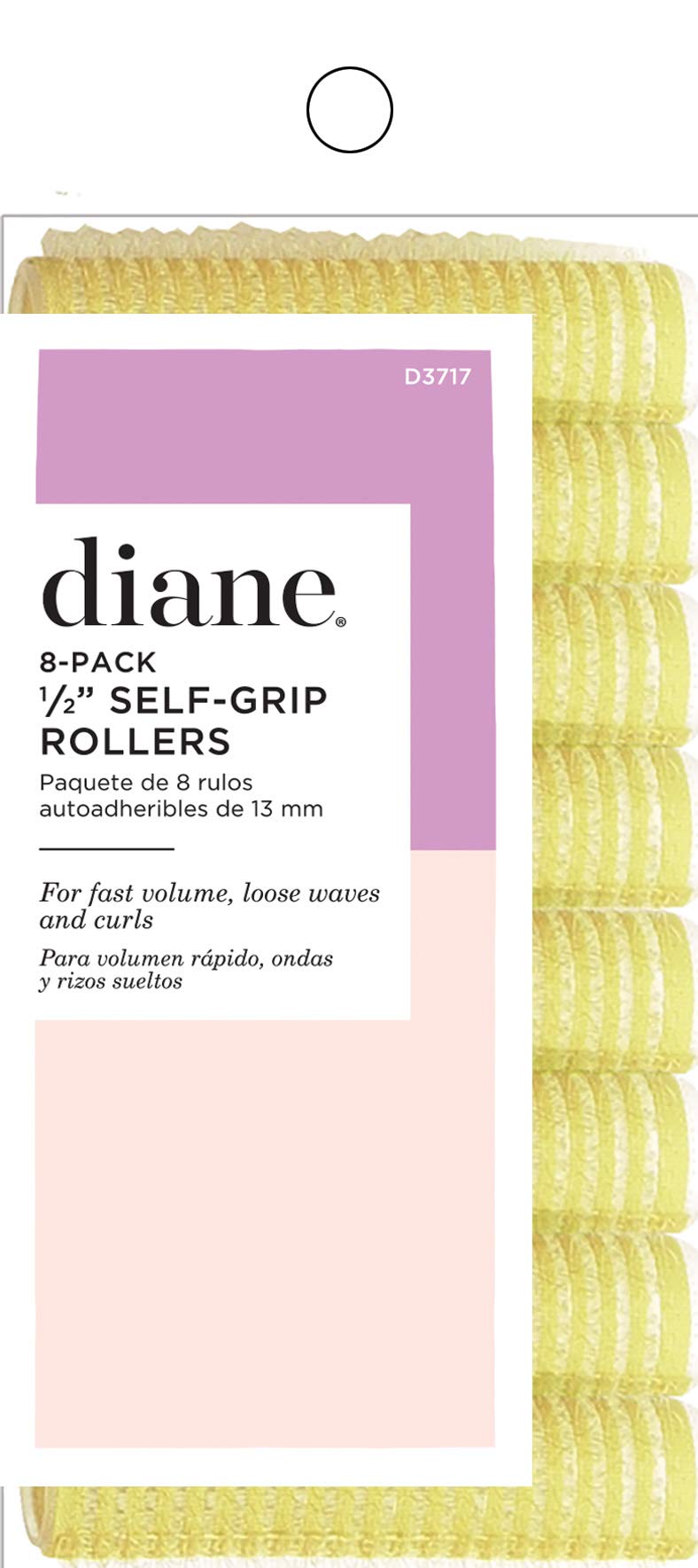 Diane D3717 Self Grip Rollers, Yellow