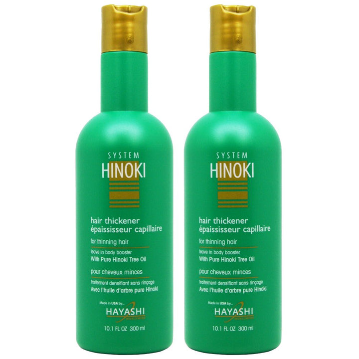 Hayashi System Hinoki Hair Thickener for Thinning Hair 10.1oz Pack of 2