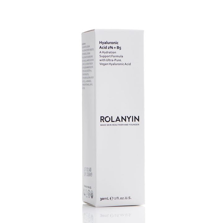 ROLANYIN Hyaluronic Acid 2% + B5 Serum Hydrating and Moisturizing with Soothing and Revitalizing Benefits Skin Repair and Texture Improvement for Youthful Radiant Skin