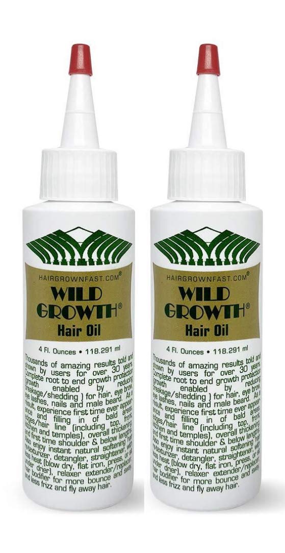 Wild Growth Hair Oil 4oz Pack of 2