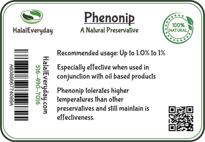 Phenonip Natural Preservative Used For Lotion, Cream, Lip Balm Or Body Butter 4 Oz