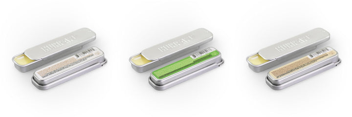 Hurraw! Coconut, Mint, Vanilla Lip Balm Slim Slider Tins, 3 Pack Bundle: Organic, Certified Vegan, Cruelty and Gluten Free. Non-GMO, All Natural Ingredients. Bee, Shea, Soy and Palm Free. Made in USA