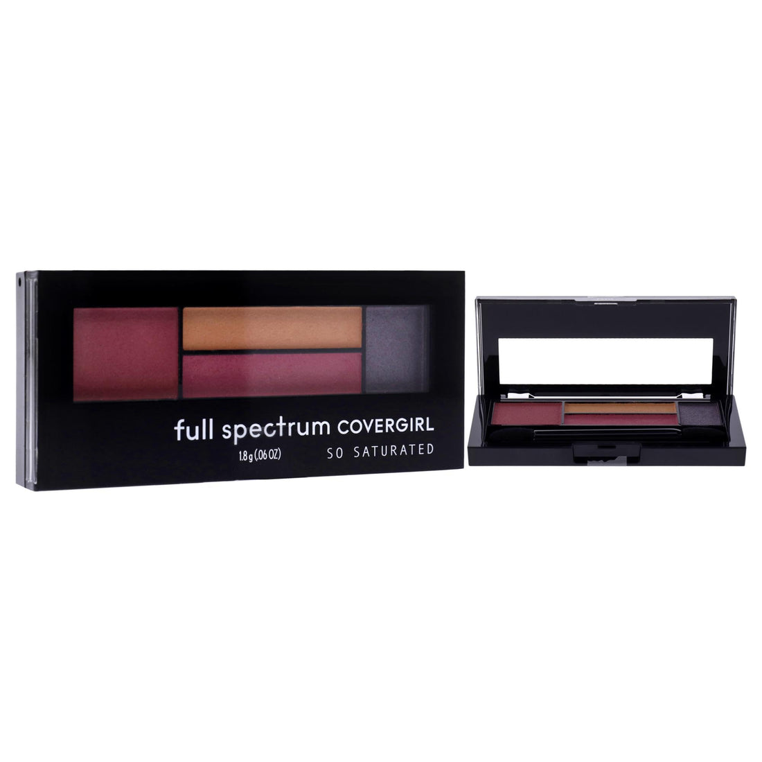 COVERGIRL So Saturated Quad Palette, Prophecy, 0.06 Ounce