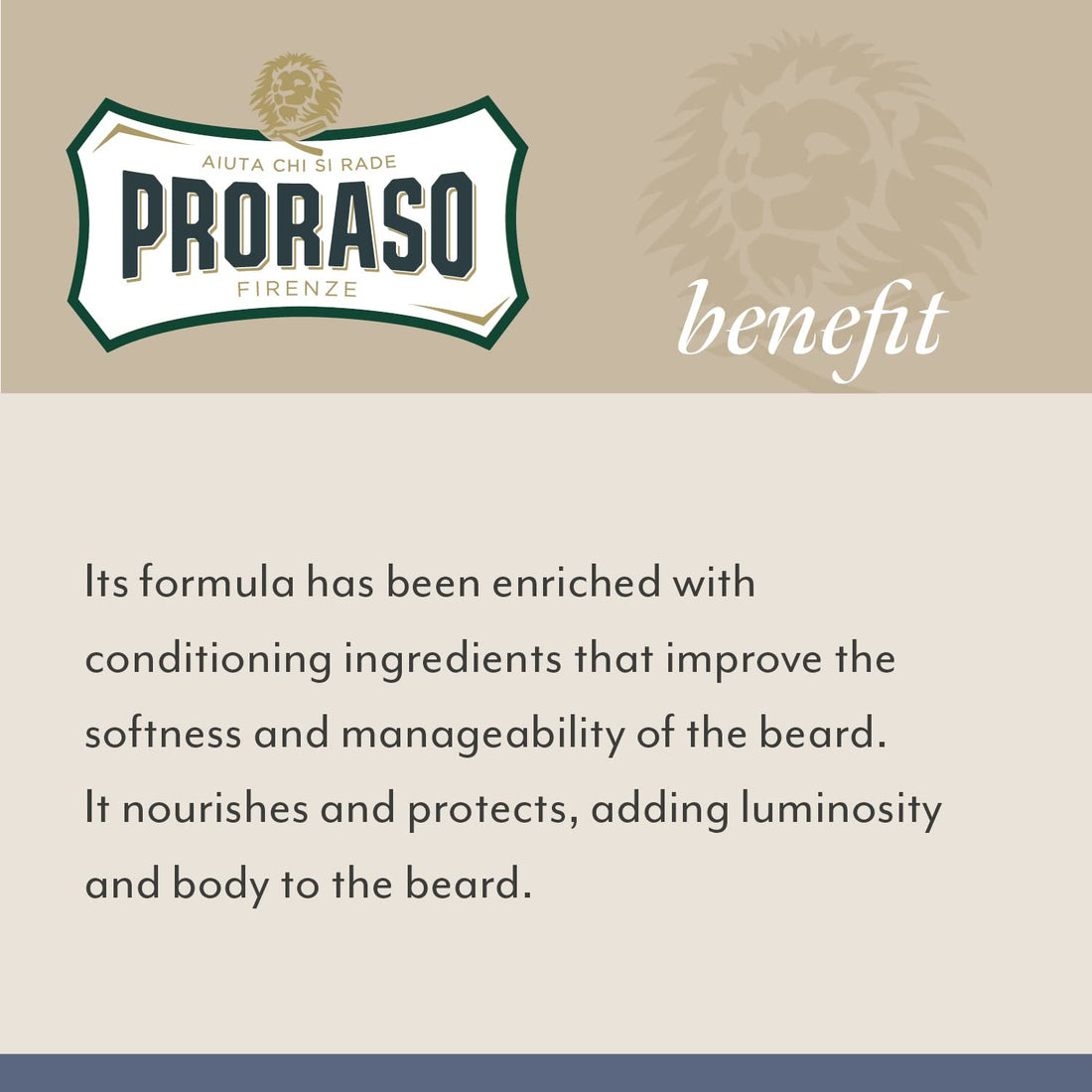 Proraso Single Blade Beard Balm