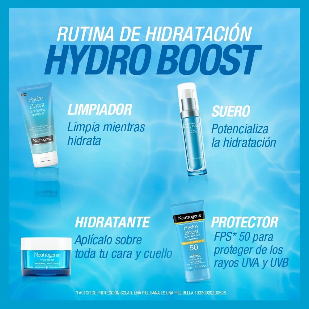 Neutrogena Hydro Boost, Water Gel Lotion Sunscreen, SPF 50, 3 fl oz (88 ml)