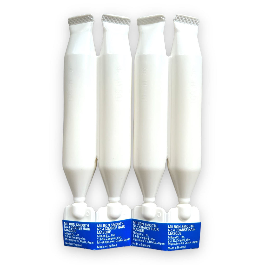 Milbon Smooth No 4 Weekly Booster - Coarse Hair, 4 x 0.3 oz