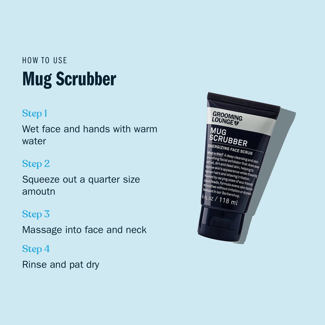 Grooming Lounge Mug Scrubber