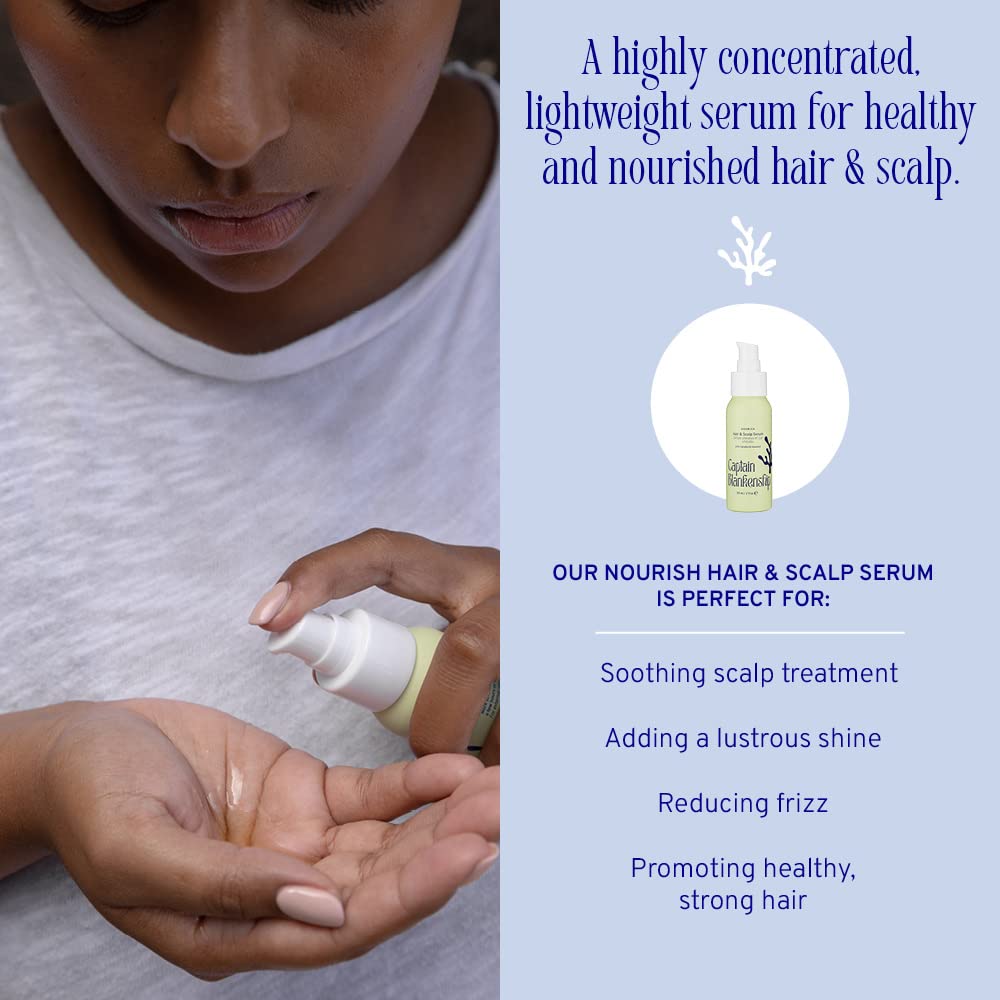 Captain Blankenship Mermaid Hair Oil, 1oz Bottle