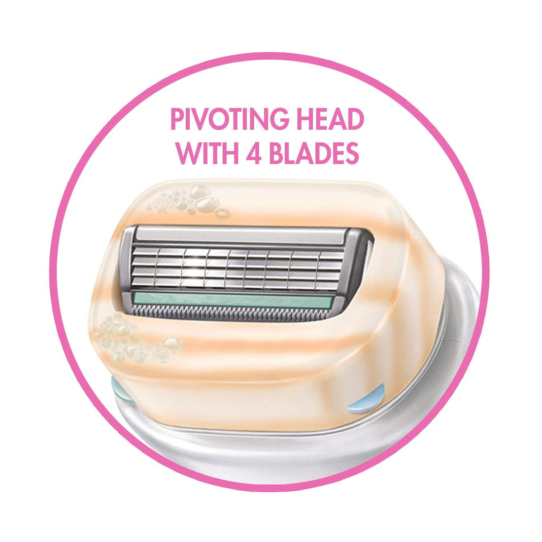 Schick Intuition Razors for Women with 1 Intuition Pure Nourishment Razor and 4 Razor Refills including: Intuition Pure Nourishment, Renewing Moisture, Sensitive Skin and Advanced Moisture Refills