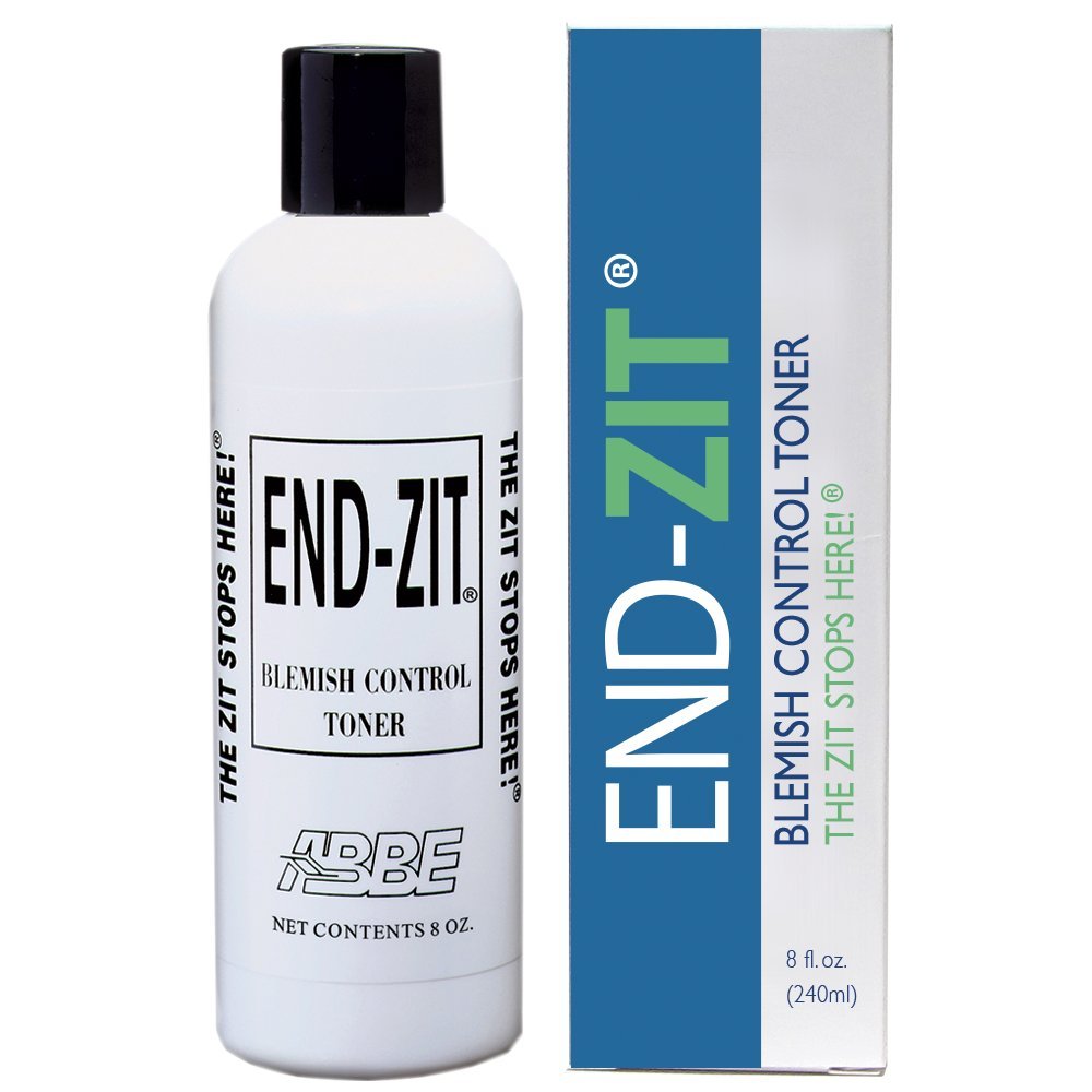 End-zit Blemish Control Toner For Treatment of Acne, 8-Ounce
