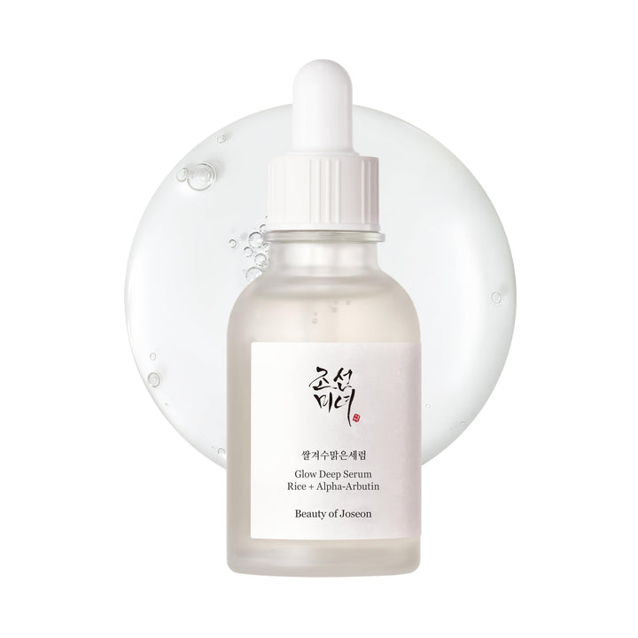 Beauty of Joseon Glow Deep Serum Rice Alpha-Arbutin Moisturizing Uneven Skin Tone Daily Korean Skin Care for Men and Women, 60ml, 2 Fl.Oz