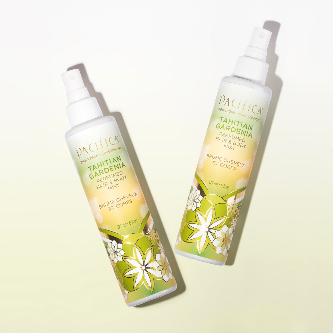Pacifica Beauty Perfumed Hair & Body Mist, Tahititan Gardenia, 6 Fluid Ounce