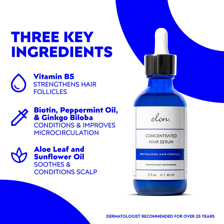 Elon Thinning Hair System Concentrated Serum 1.5 fl oz.