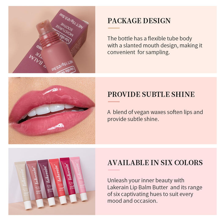Riroenst 3 Colors Hydrating Lip Gloss,High Shine Plumping Lip Butter Balm, Glitter Glossy Glass Finish Lip Glow Oil, Natural Jelly Lipstick Lip Tint Lip Care for Women and Girls