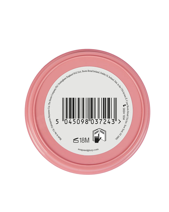 Soap & Glory The Righteous Butter Moisturizing Body Butter - Skin Hydration Body Moisturizer with Vitamin E, Rosehip Seed Oil & Shea Butter - Rich Body Cream for Soft & Smooth Skin (50ml)