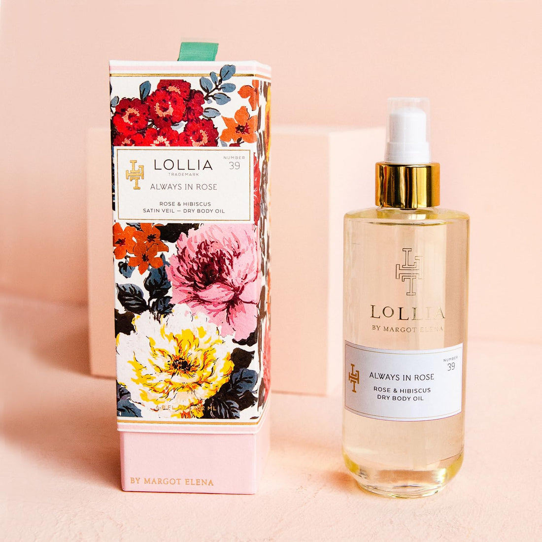 Lollia Always In Rose Dry Body Oil