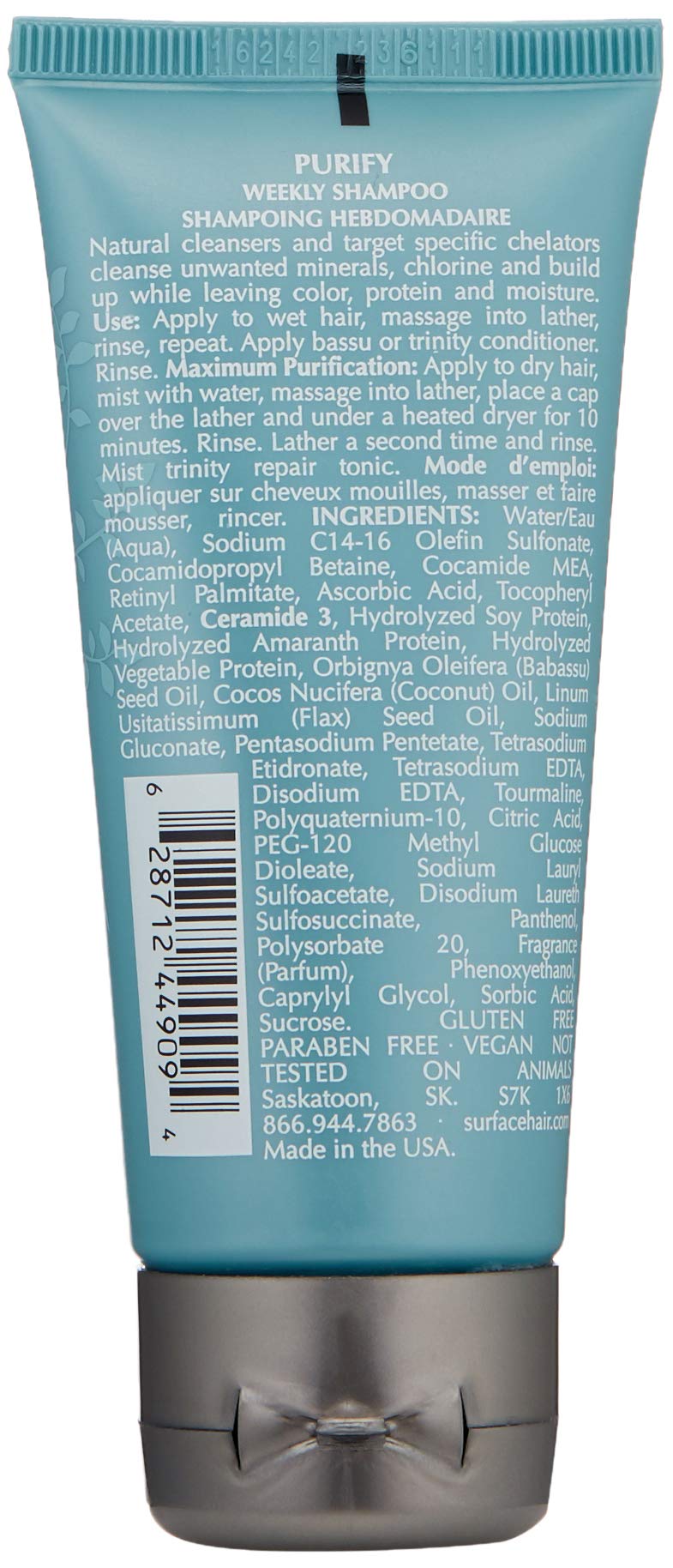 Surface Purify Weekly Shampoo By Color Vitacomplex 2oz