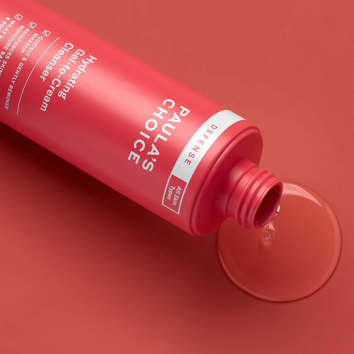 Paula's Choice-DEFENSE Hydrating Gel-to-Cream Facial Cleanser with Green Tea, Licorice, Aloe & Soy, Anti-Pollution and Free Radical Damage Protection for All Skin Types - 198 ml