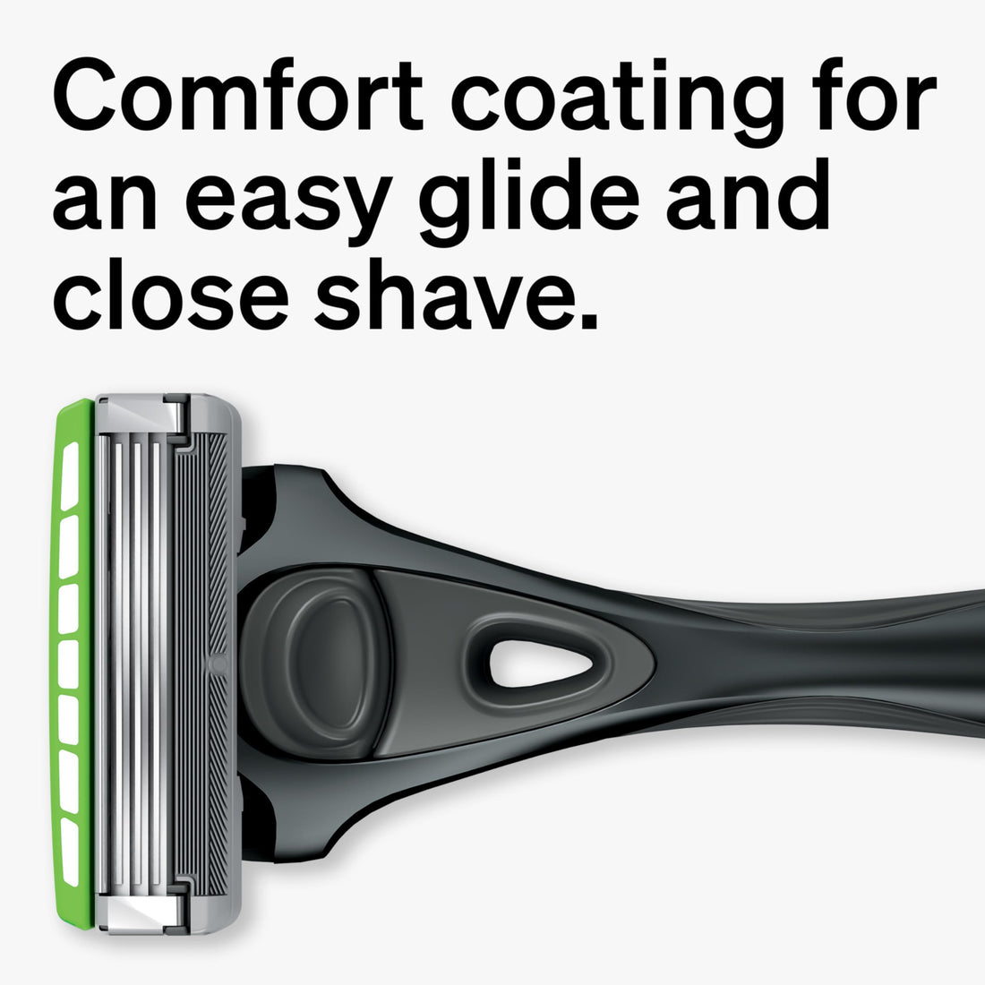 Schick Hydro Skin Comfort Sensitive 3 Blade Razor for Men Handle and 4 Refills, 1 Count