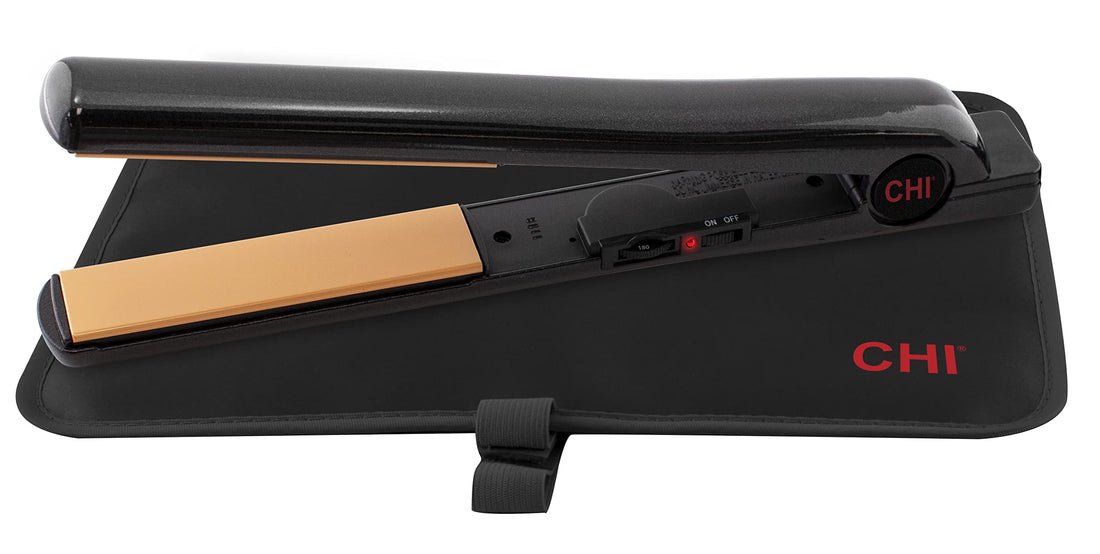 CHI PRO AIR 1 Ceramic Flat Iron in Onyx Black - Ionic Tourmaline Hair Straightener