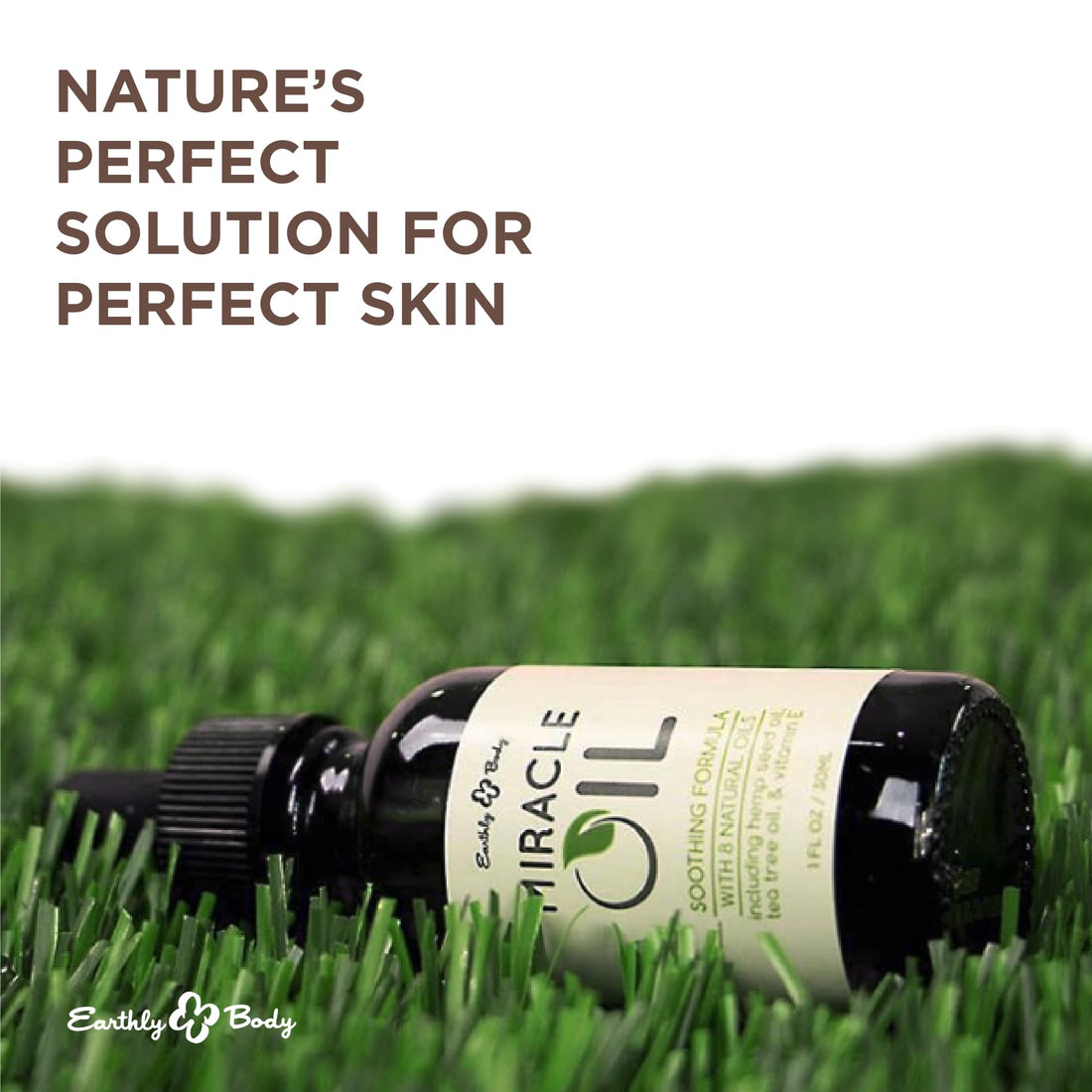 Earthly Body Miracle Oil, 1 Ounce (Pack of 2)