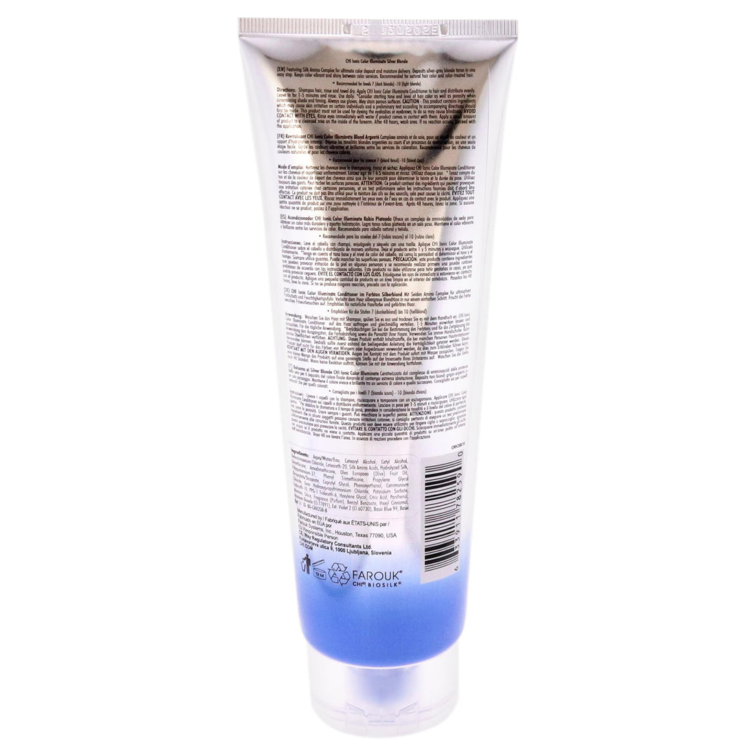 CHI Ionic Illuminate Color Silver Blonde Conditioner