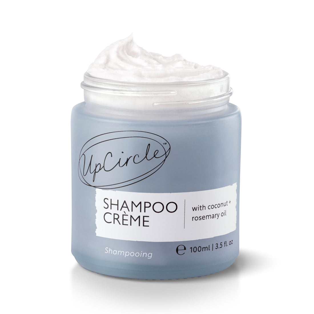 UpCircle Shampoo Crème with Rosemary Oil + Pink Berry 3.52oz – Gentle Formulation To Soothe + Cleanse – Coconut + Grapefruit oil – Natural, Vegan + Cruelty-Free