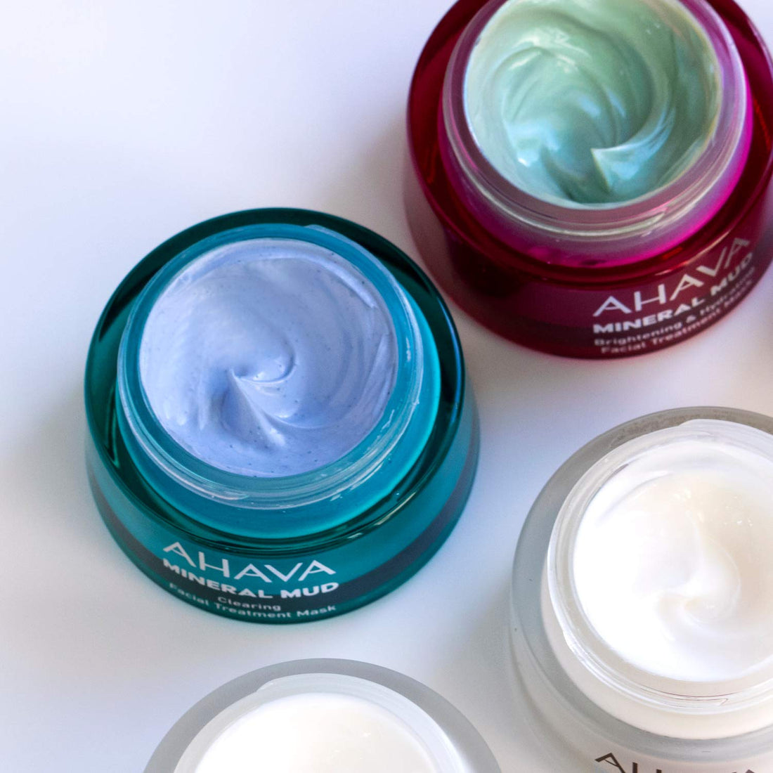 AHAVA Mineral Mud Clearing Facial Treatment Mask - Rich Mud Mask to Clear Pores & Reduce Blemishes, Nourishes & Refreshes, Revitalizes Complexion, with Osmoter, Dead Sea Mud & Jojoba, 1.7 Fl.Oz