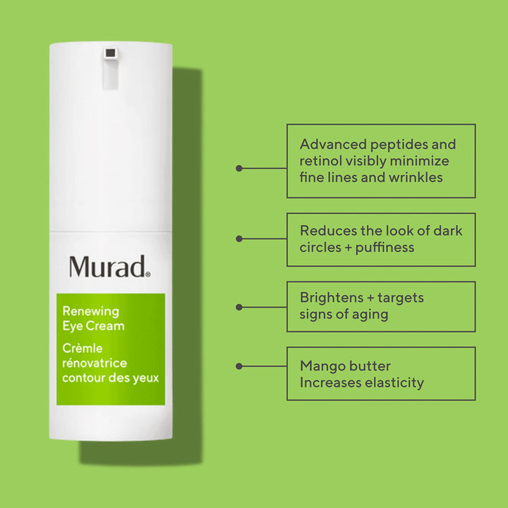 Murad Resurgence Renewing Eye Cream, 2: Treat/Repair, 0.5 fl oz (15 ml)