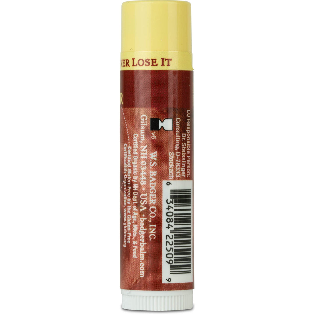 Badger Classic Lip Balm Stick - Vanilla Madagascar