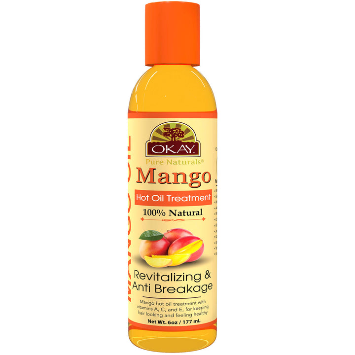 Okay Hot Oil for Treatment, Mango, 6 Ounce