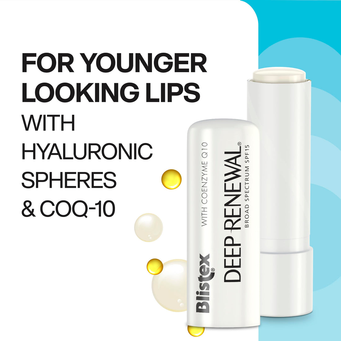 Blistex SPF 15 Deep Renewal Lip Protectant,for Younger lokking Lips, 0.13 Ounce