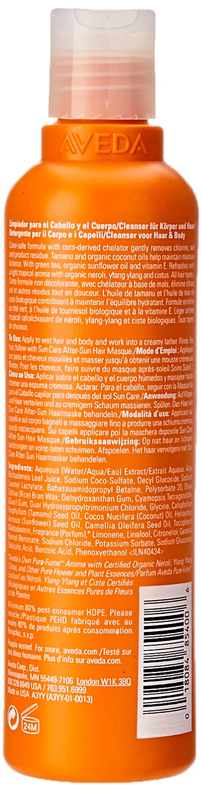 Aveda Sun Care Hair and Body Cleanser 8.5 oz