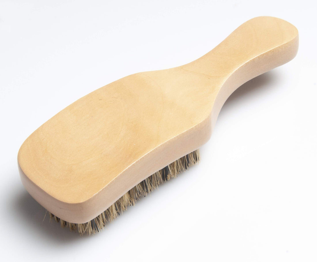 Diane Curved Reinforced Boar Club Extra Firm Bristles D1001