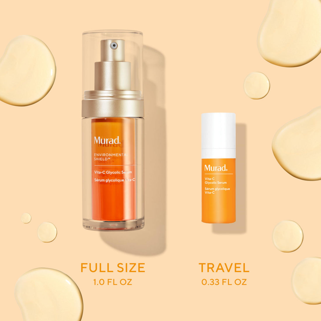 Murad Vita-C Glycolic Serum - Environmental Shield Skin Brightening Vitamin C Face Serum - Treatment Backed by Science, 1 Fl Oz